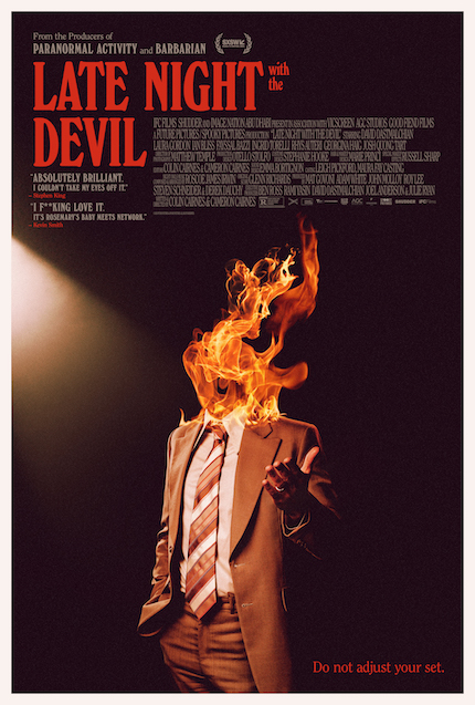 LATE NIGHT WITH THE DEVIL Review: Walking a Tightrope Between Simple Dread and Outrageous, Visceral Horror